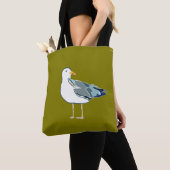 Vogel Tote meeuw en eend Bag (Dichtbij)