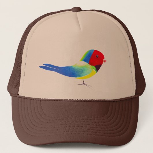  vogel trucker pet (Voorkant)