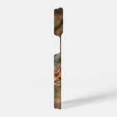 Vogel, uil, veer iPhone hoesje (Rechterkant)