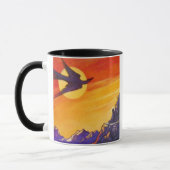 Vogel uit tijd en ruimte mok (Links)