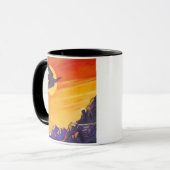 Vogel uit tijd en ruimte mok (Voorkant links)