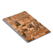 Vogel uitzicht op Arabische stad. Amman. Jordanië. Notitieboek (Rechterzijde)