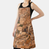 Vogel uitzicht op Arabische stad. Amman. Jordanië. Schort (Insitu)