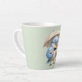 Vogel Vader Latte Mok (Linkerhoek)