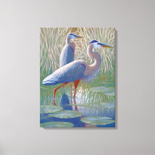 vogel van Amerika  Canvas Afdruk