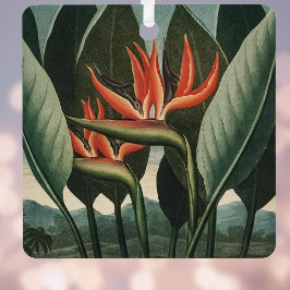  vogel van de Botanische tempel van Flora van het  Metalen Ornament