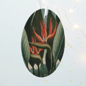  vogel van de Botanische tempel van Flora van het  Ornament