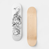 vogel van de duistere dood persoonlijk skateboard (Voorkant)