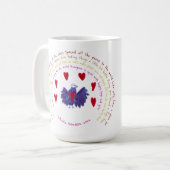 Vogel van de Liefde Mok (Voorkant links)