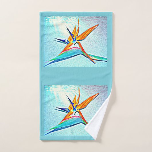 Vogel van de Paradise Bathroom Towel Set Bad Handdoek (Handdoek)