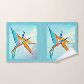 Vogel van de Paradise Bathroom Towel Set Bad Handdoek (Handdoek)