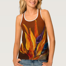 Vogel van de Paradise-bloem