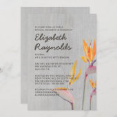  vogel van de Paradise Bridal Shower-uitvindingen Kaart (Voorkant / Achterkant)