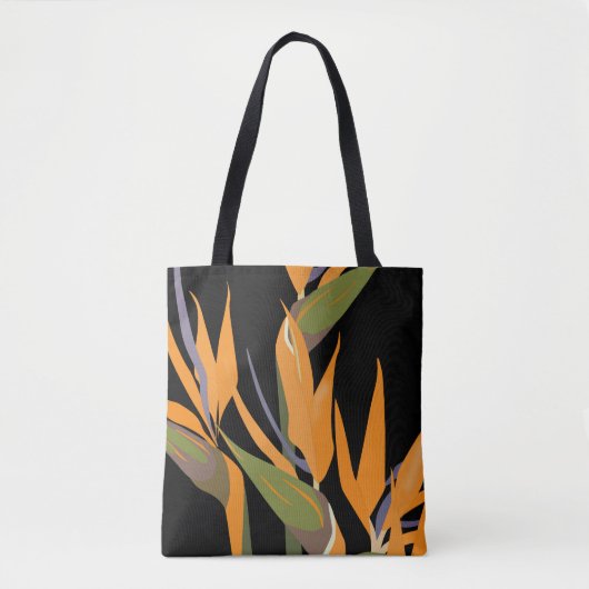 Vogel van de Paradise Canvas tas (Voorkant)