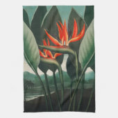 Vogel van de Paradise Kitchen Towel Theedoek (Verticaal)