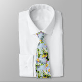 Vogel van de Paradise palm laat een tropisch ongev Stropdas (Gebonden)