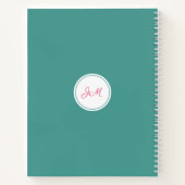 Vogel van de Paradise Waterverf Wedding Notitieboek (Achterkant)