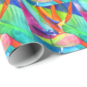 Vogel van de tropische kunst van Paradise Strelitz Cadeaupapier (Rol Hoek)