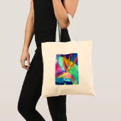 Vogel van de tropische kunst van Paradise Strelitz Tote Bag (Voorkant (product))