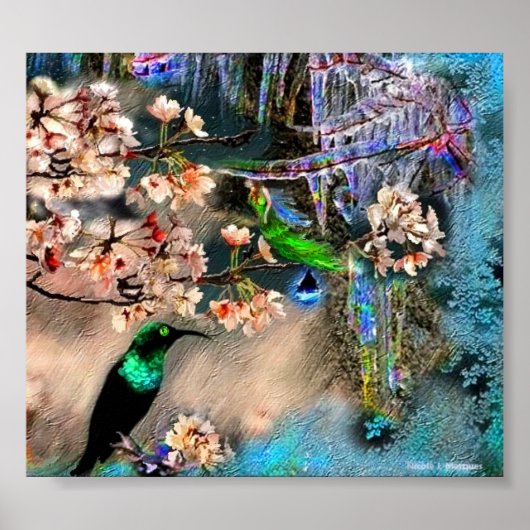 Vogel van Equinox afdrukken Poster (Voorkant)