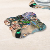 Vogel van Equinox Kartonnen Onderzetters (Gekanteld)