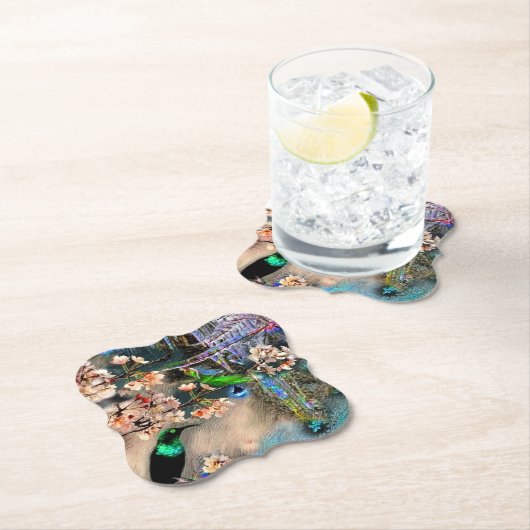 Vogel van Equinox Kartonnen Onderzetters (Insitu)