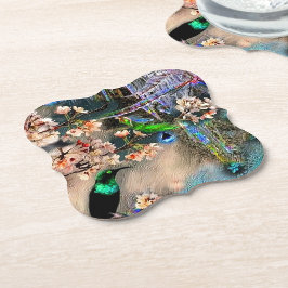 Vogel van Equinox Kartonnen Onderzetters