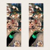 Vogel van Equinox Mini bladwijzer Mini Visitekaartjes (Voorkant /achterkant)