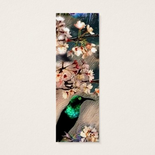 Vogel van Equinox Mini bladwijzer Mini Visitekaartjes (Achterkant)