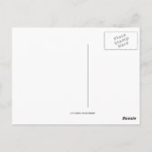 Vogel van het Briefkaart van Paradise (Achterkant)