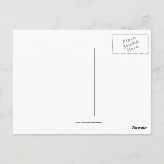 Vogel van het Briefkaart van Paradise (Achterkant)