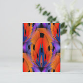 Vogel van het paradijs 2 briefkaart (Staand voorkant)
