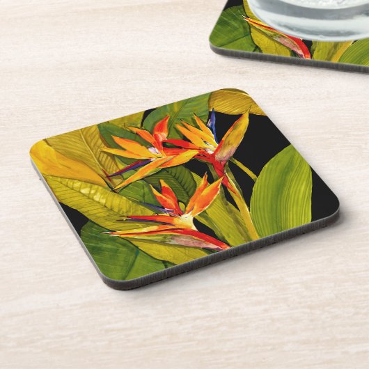 Vogel van het Paradijs Bier Onderzetter (Linkerzijde)