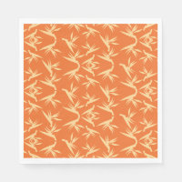 Vogel van het Paradijs Bloem Stof Print