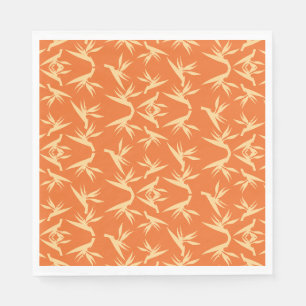 Vogel van het Paradijs Bloem Stof Print Servet