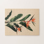 Vogel van het Paradijs Botanische Kunst Legpuzzel (Horizontaal)