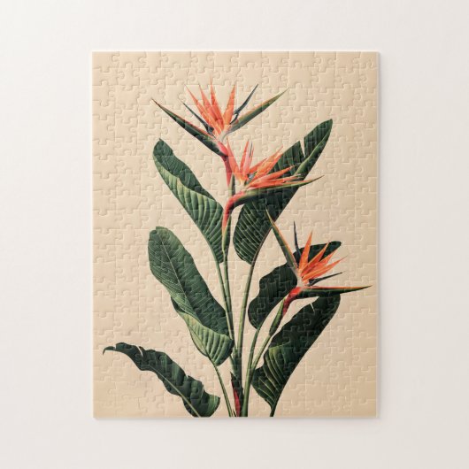 Vogel van het Paradijs Botanische Kunst Legpuzzel (Verticaal)