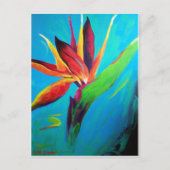 Vogel van het Paradijs Briefkaart (Voorkant)