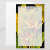 Vogel van het Paradijs Briefpapier (Voorkant / Achterkant)