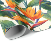 Vogel van het Paradijs Cadeaupapier (Rol Hoek)