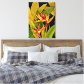 Vogel van het Paradijs Canvas Afdruk (Insitu (Slaapkamer))