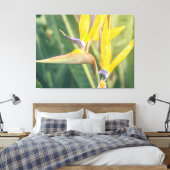 Vogel van het Paradijs Canvas Afdruk (Insitu (Slaapkamer))