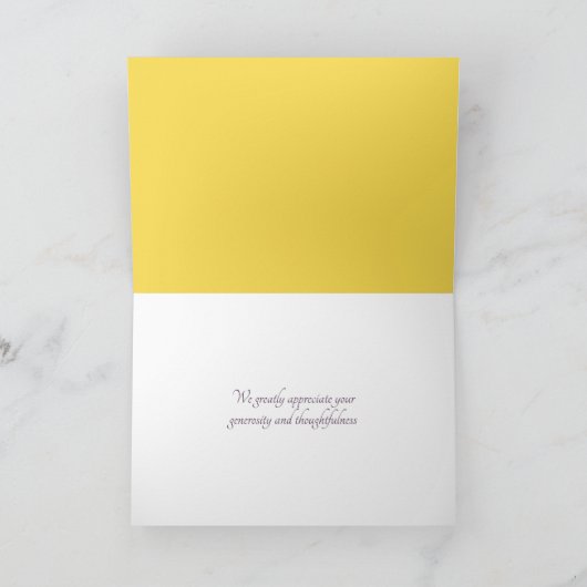 Vogel van het paradijs Dank je Kaarten voor bruilo (Binnen)