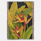 Vogel van het Paradijs Deken (Voorkant Verticaal)