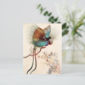 Vogel van het Paradijs en de Fairies Briefkaart (Staand voorkant)