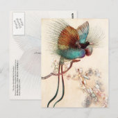 Vogel van het Paradijs en de Fairies Briefkaart (Voorkant / Achterkant)
