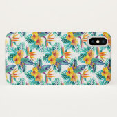 Vogel van het paradijs en het orchidee Case-Mate iPhone case (Achterkant (horizontaal))