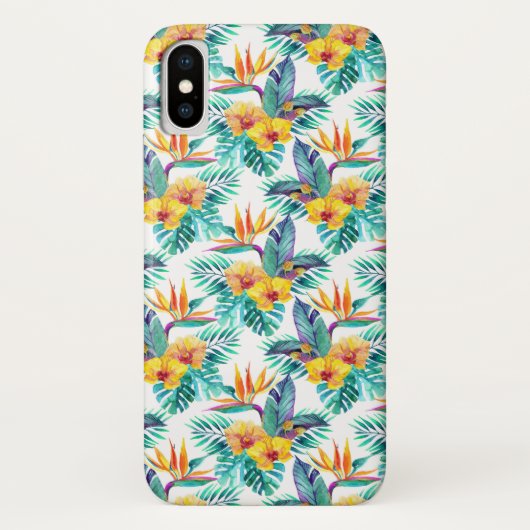 Vogel van het paradijs en het orchidee Case-Mate iPhone case (Achterkant)