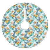 Vogel van het paradijs en het orchidee kerstboom rok (Voorkant)