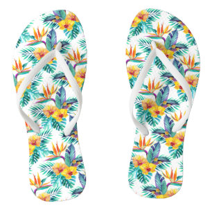 Vogel van het paradijs en het orchidee teenslippers